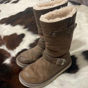 Ugg real leather boots size 7